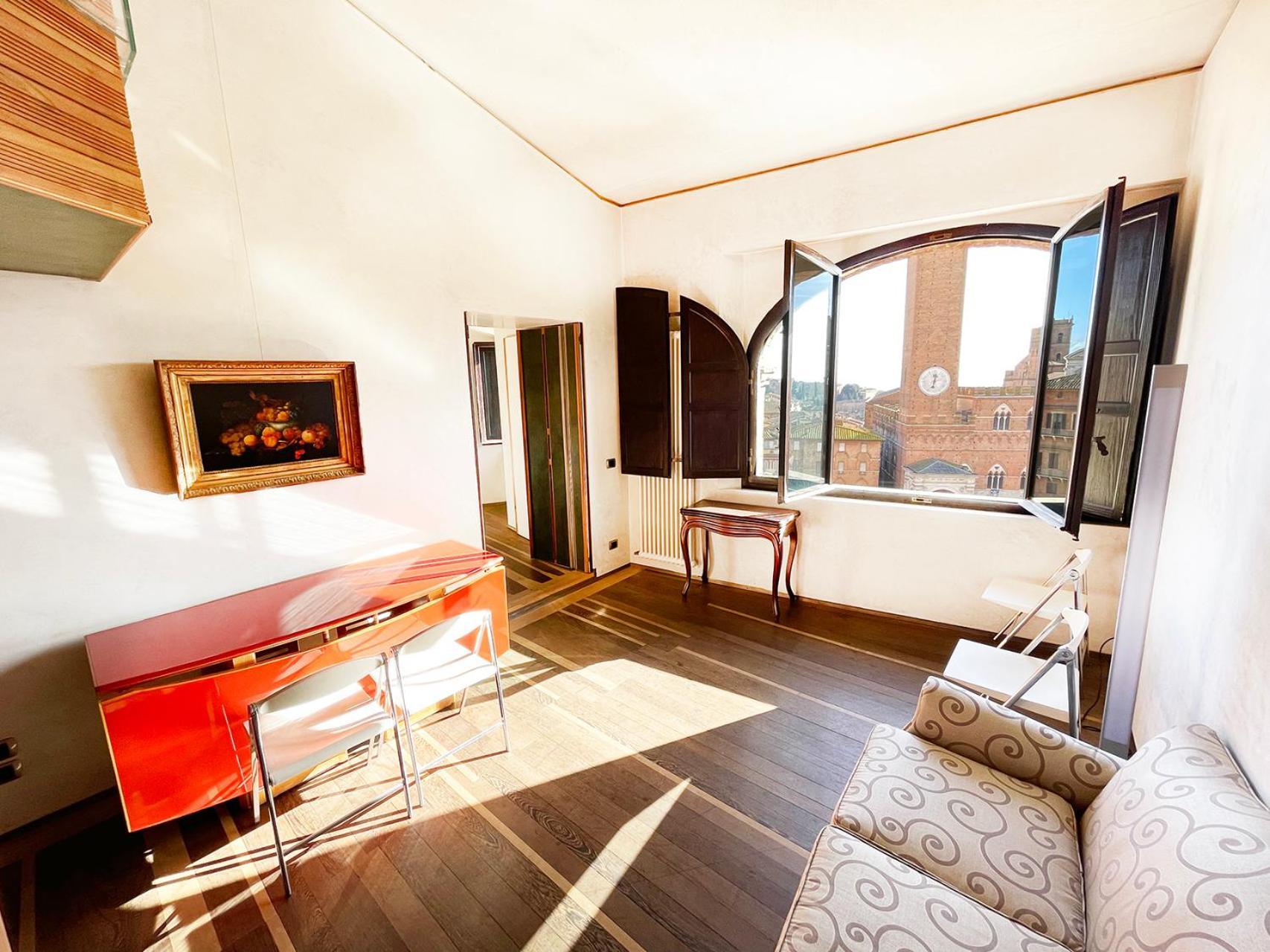 Il Campo 8: Piazza Del Campo Apartment Siena Luaran gambar